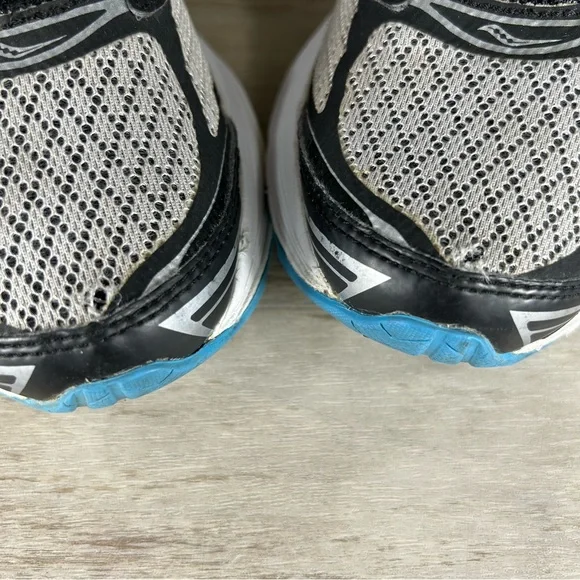 Saucony Guide 9 Everun Athletic Running Shoes Sneakers Gray Blue Women 7 - Picture 10 of 12